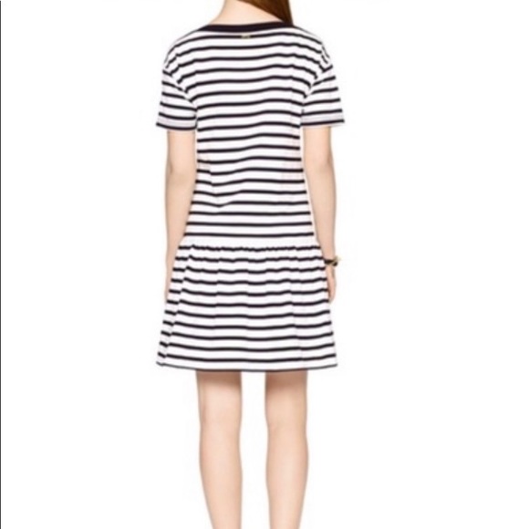Kate Spade  striped dropped waist dress - Picture 2 of 8